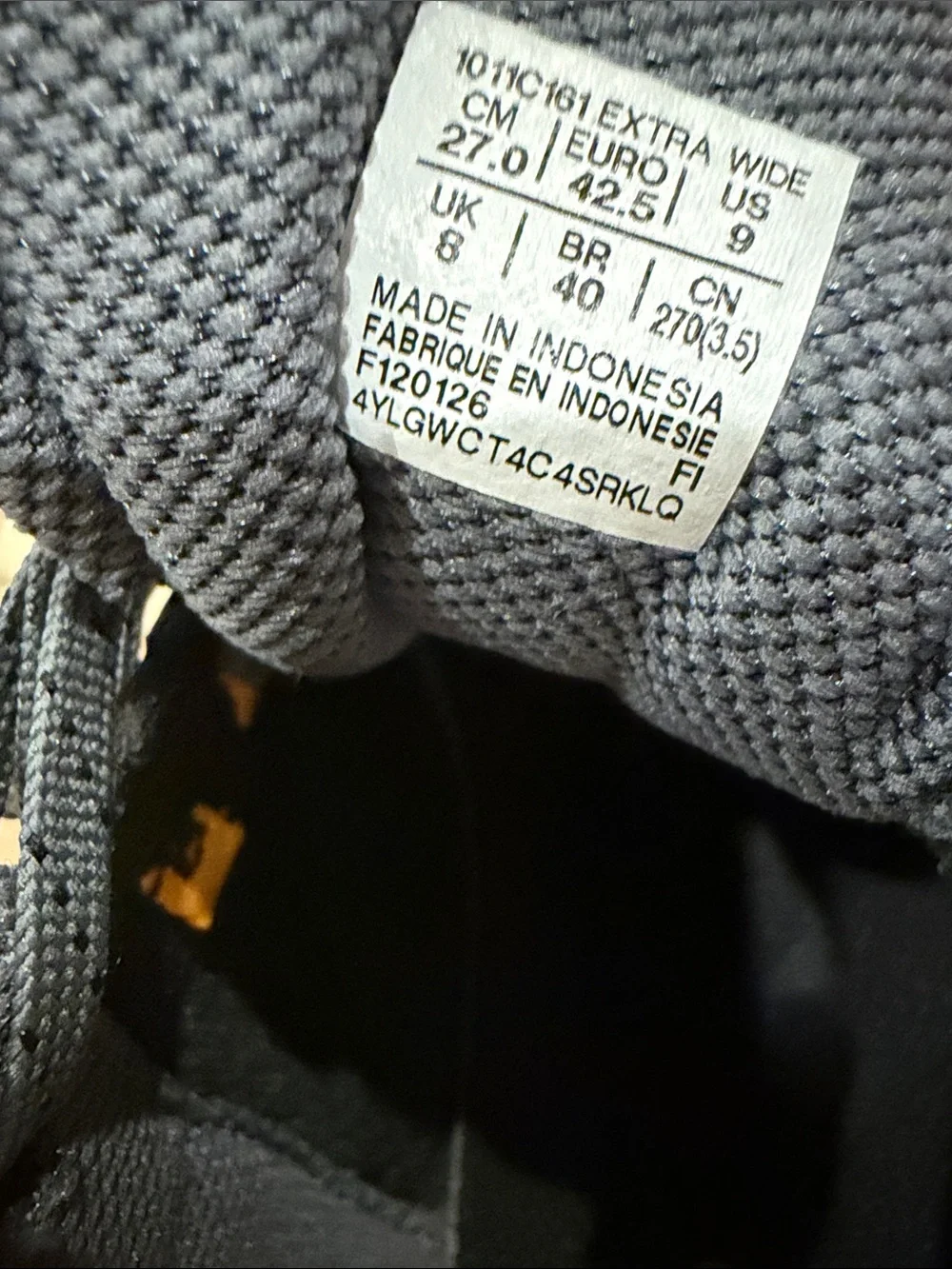 Asics lightly worn